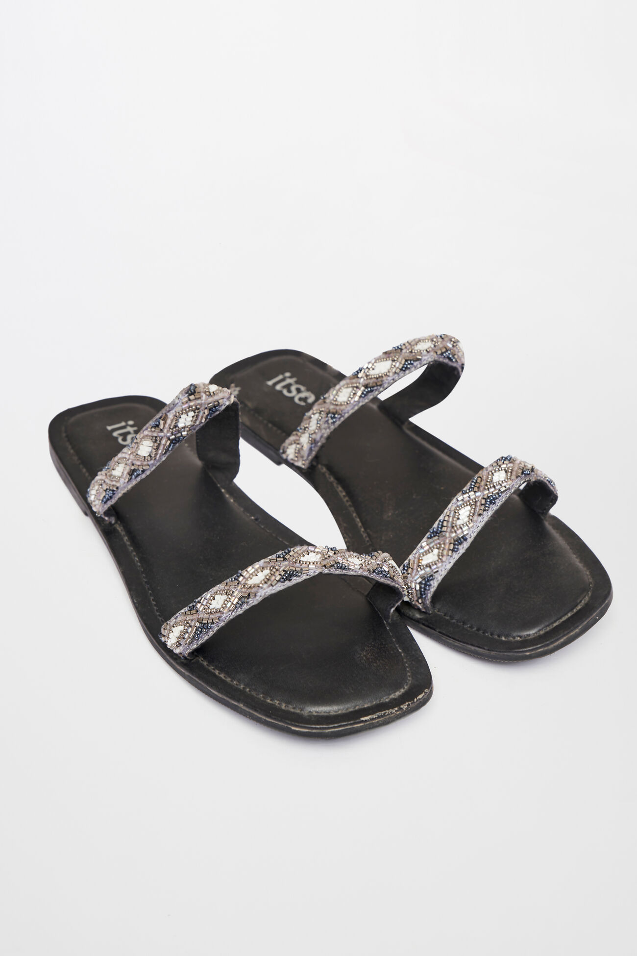 Black Flat Footwear, Black, image 1